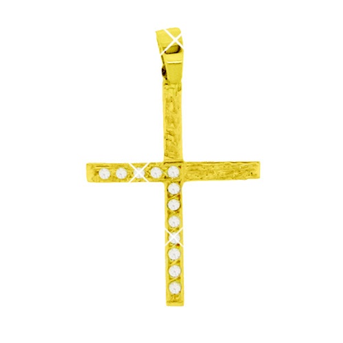 Χρυσός Σταυρός γυναικείος Κ9