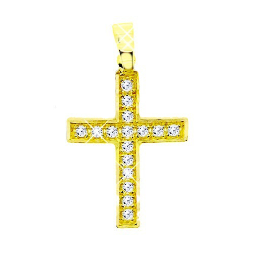 Χρυσός  Σταυρός γυναικείος Κ9