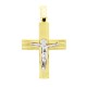 Χρυσός ανδρικός σταυρός Κ9