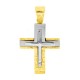 Χρυσός ανδρικός σταυρός Κ14
