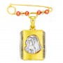 Παιδική χρυσή παραμάνα Κ9 με φυλαχτό