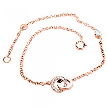 Βραχιόλι από ροζ χρυσό Κ9