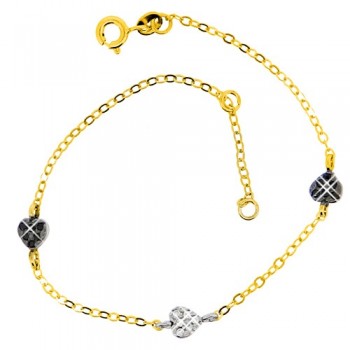 Χρυσό βραχιόλι Κ14