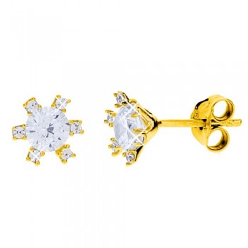 Χρυσά σκουλαρίκια Κ14