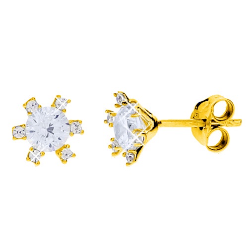 Χρυσά σκουλαρίκια Κ14