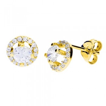 Χρυσά σκουλαρίκια Κ14