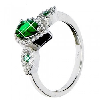 Λευκόχρυσο  δαχτυλίδι Fashion Κ14