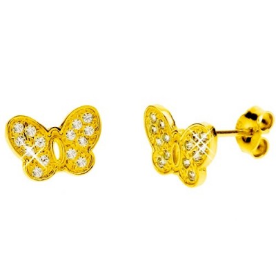 Παιδικά χρυσά σκουλαρίκια Κ9