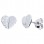Λευκόχρυσα σκουλαρίκια Κ14