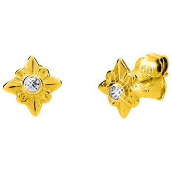 Χρυσά σκουλαρίκια Κ14