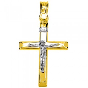 Ανδρικός χρυσός σταυρός Κ14