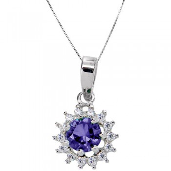 Χρυσό μενταγιόν Κ14 με αλυσίδα