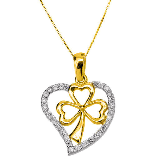 Χρυσό μενταγιόν Κ14 με αλυσίδα