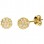 Χρυσά σκουλαρίκια Κ14 με ζιργκόν