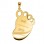 Χρυσό παιδικό μενταγιόν ταυτότητα Κ9