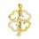 Χρυσό μενταγιόν Κ14