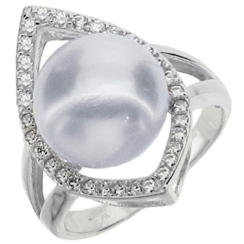 Ασημένιο δαχτυλίδι 925 με πέρλα