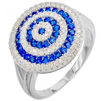 Ασημένιο δαχτυλίδι 925 με ζιργκόν