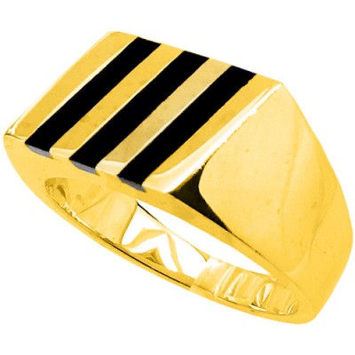 Χρυσό ανδρικό δαχτυλίδι Κ14