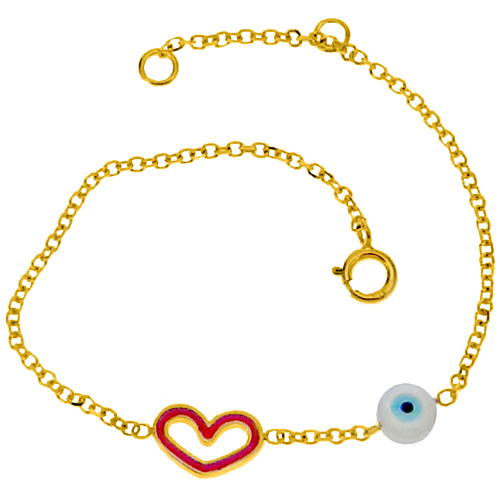 Χρυσό παιδικό βραχιόλι Κ9