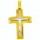 Χρυσός βαπτιστικός σταυρός Κ9