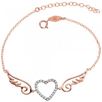 Βραχιόλι από ροζ χρυσό Κ9