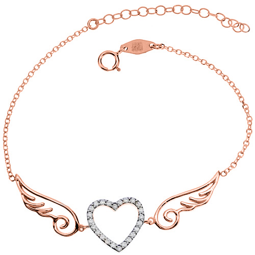 Βραχιόλι από ροζ χρυσό Κ9