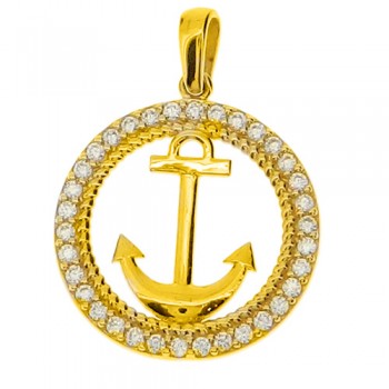 Χρυσό μενταγιόν Κ14