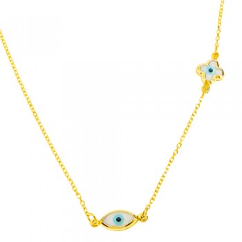 Χρυσό παιδικό κολιέ Κ14