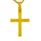 Χρυσός βαπτιστικός σταυρός Κ14