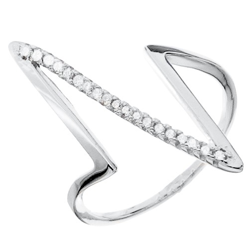 Ασημένιο δαχτυλίδι 925 με ζιργκόν