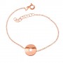 Ασημένιο βραχιόλι 925 σε ροζ χρώμα