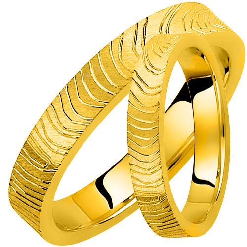 Βέρες από κίτρινο χρυσό 14 καρατίων