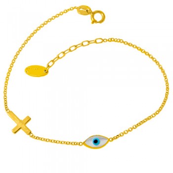 Χρυσό βραχιόλι Κ14