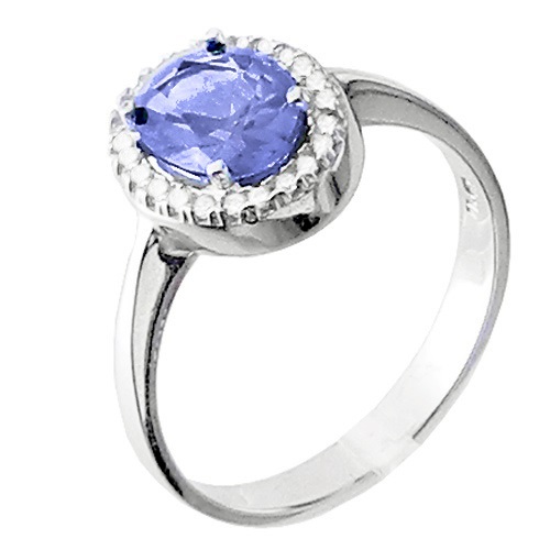 Λευκόχρυσο δαχτυλίδι fashion Κ14 με ζιργκόν