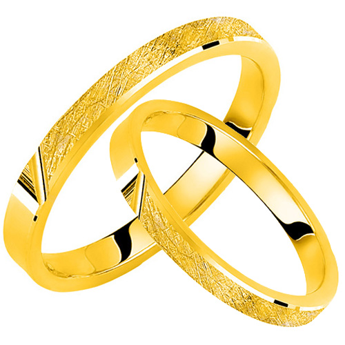 Σετ χρυσές βέρες Κ14