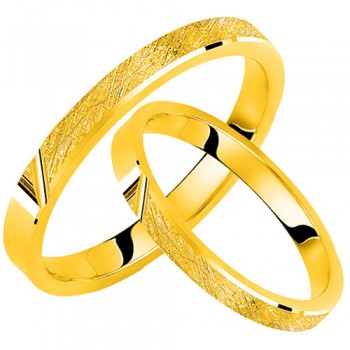 Σετ χρυσές βέρες Κ9