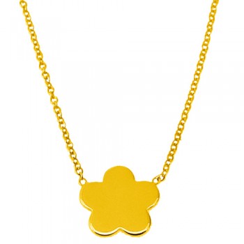 Ασημένιο κολιέ 925 επιχρυσωμένο