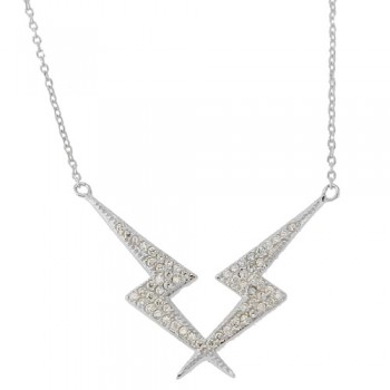 Ασημένιο κολιέ 925 με ζιργκόν