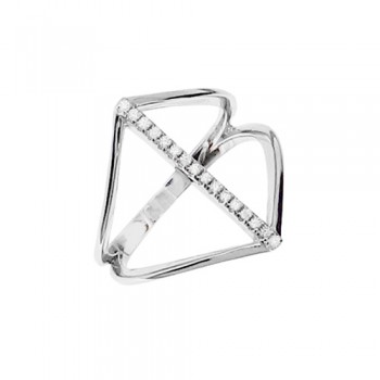 Ασημένιο δαχτυλίδι 925 με ζιργκόν