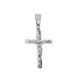 Λευκόχρυσος σταυρός fashion Κ14