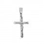 Λευκόχρυσος σταυρός fashion Κ14