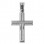 Λευκόχρυσος βαπτιστικός σταυρός Κ14