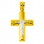 Χρυσός βαπτιστικός σταυρός Κ14