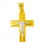 Χρυσός βαπτιστικός σταυρός Κ14