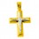 Χρυσός βαπτιστικός σταυρός Κ14
