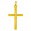 Χρυσός σταυρός Κ14