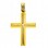 Χρυσός βαπτιστικός σταυρός Κ9