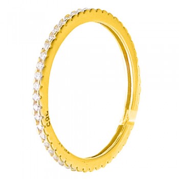 Χρυσό δαχτυλίδι ολόβερο Κ14