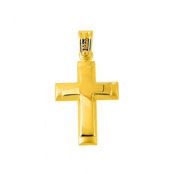 Χρυσός σταυρός Κ14